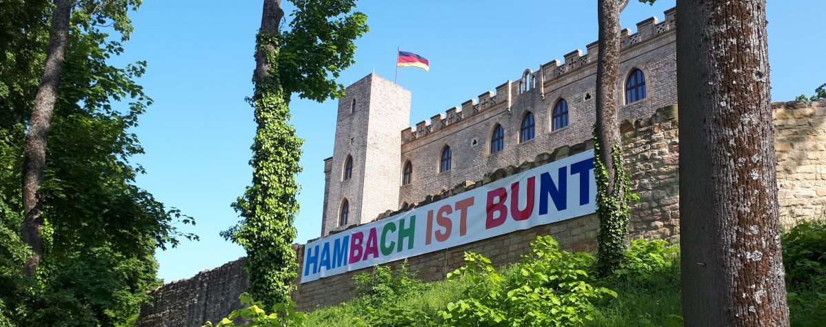 Hambacher Schloss - Neustadt ist bunt